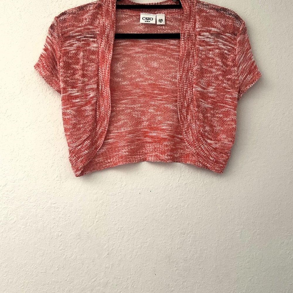 NEW CATO KNIT OPEN FRONT CARDIGAN